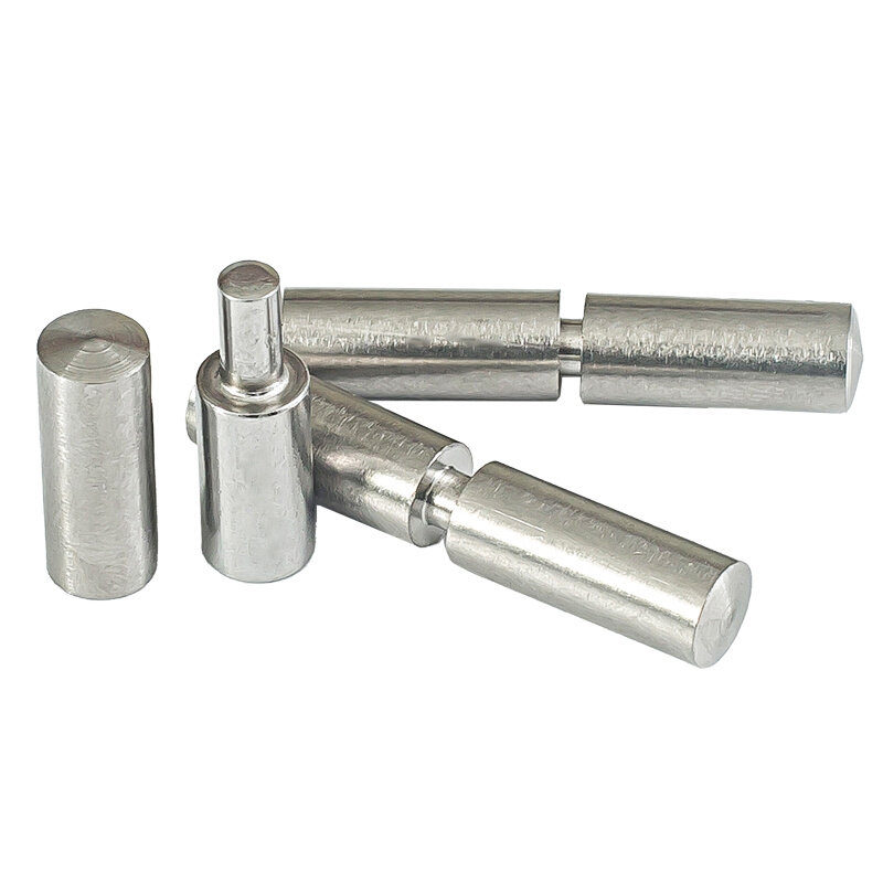 304不锈钢门轴圆柱转轴201旋转焊接重型旋转铰链铁大门合页天地