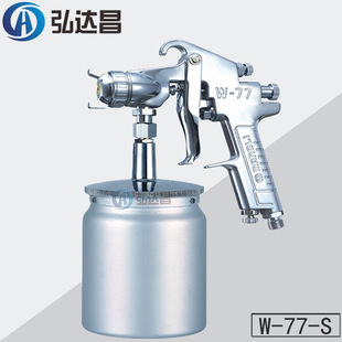 明丽 W-77手动喷漆枪 明丽手动空气喷油枪 明丽家具玩具灯饰喷枪