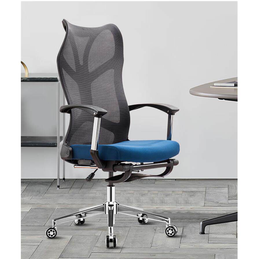 人体工学椅可躺可坐椅子电脑午休椅久坐不累高靠背平躺升降办公椅