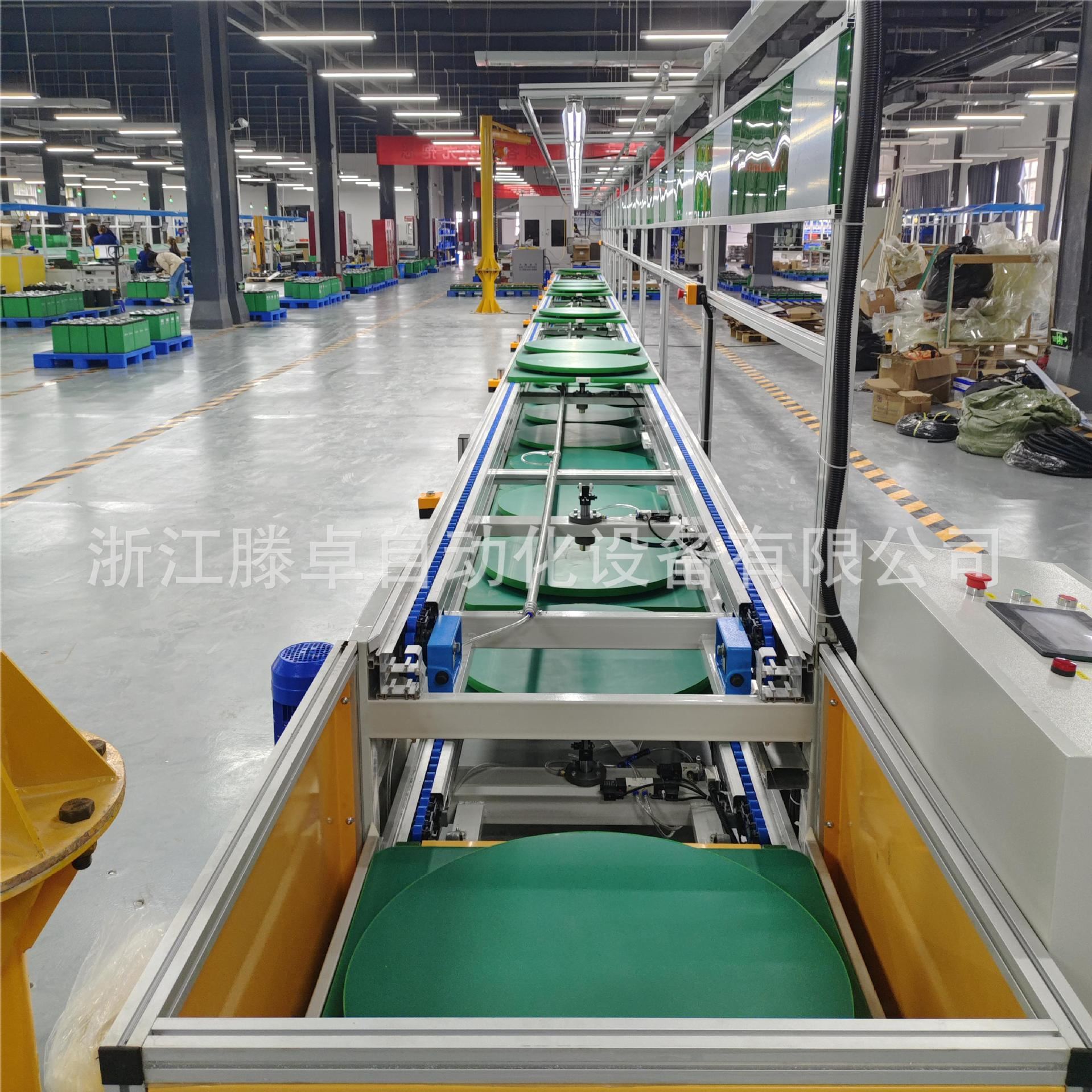 触摸扫地机器组装线 电熨斗左右循环倍速链 倍速链滚筒线生产线