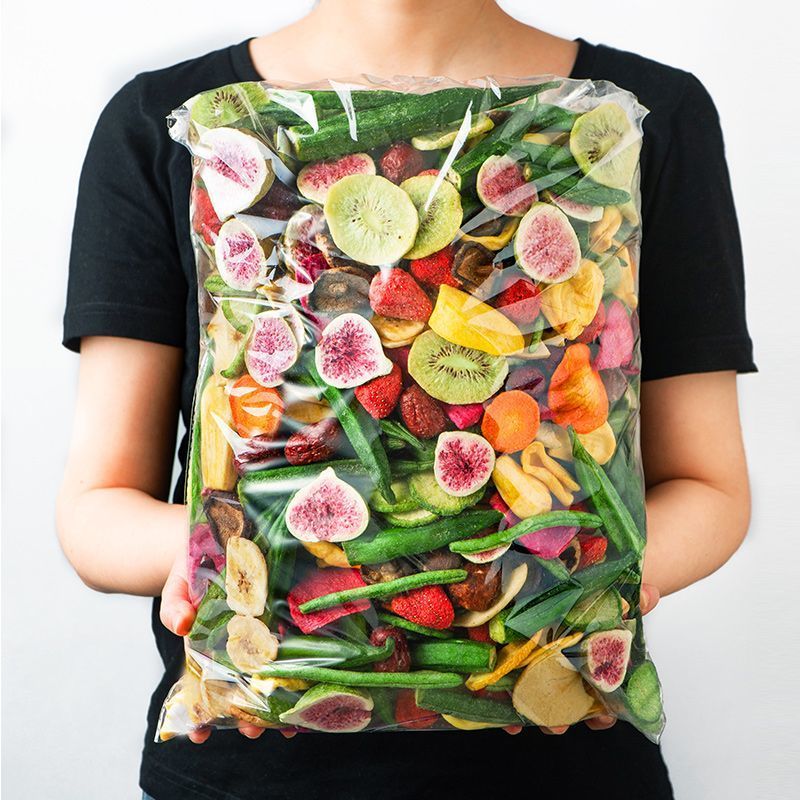 【净重】什锦果蔬脆片综合果蔬干水果干蔬菜混合装零食果蔬脆批发