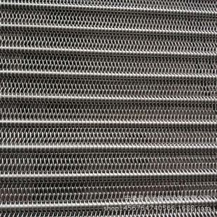 宁津卓远网链厂家直销烤花炉不锈钢双旋网带耐高温网带