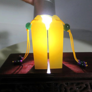 干净叶腊石非青田石封门青灯光冻金石篆刻绿对章印章1.6 6.3配盒