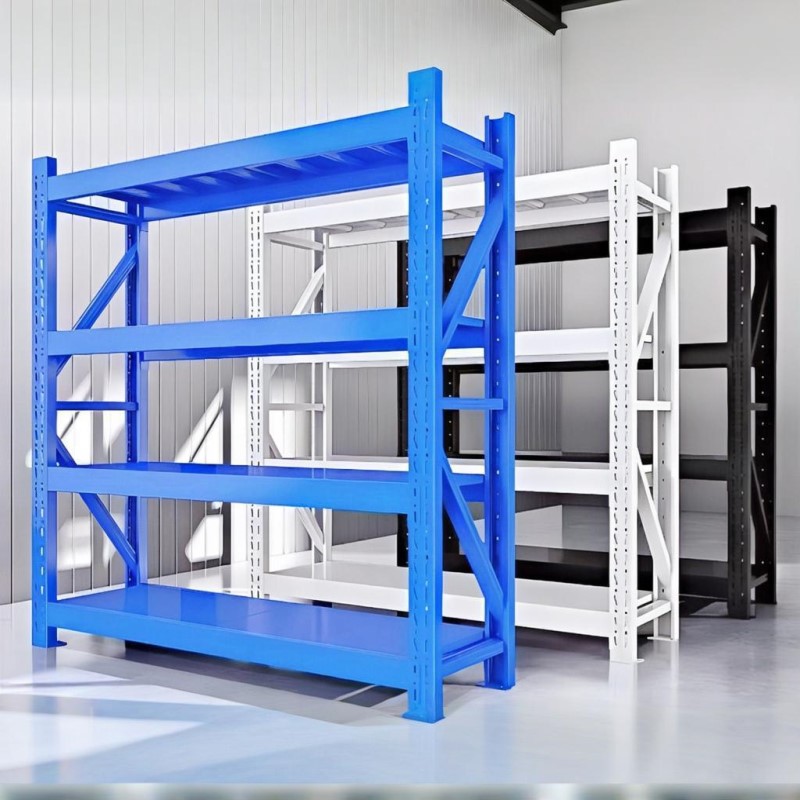 仓储货架仓库快递超市家用储物架加厚多层置物架重型货物收纳架子