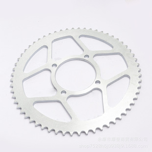齿轮 刹车盘链轮 摩托车配件电动自行车用于420链条 60T