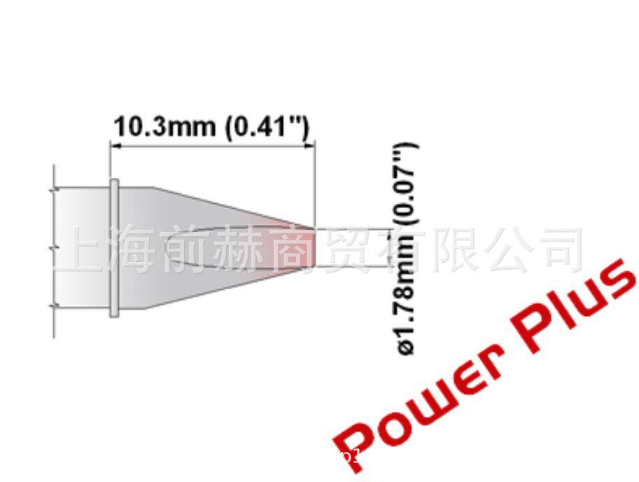 Thermaltronics 热魔 M6CH176H/M7CH176H/M8CH176H 凿型烙铁头