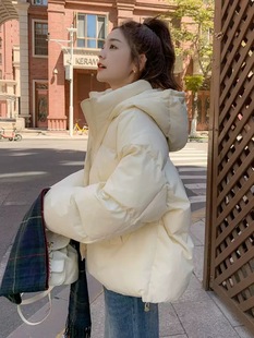 棉服少女秋冬季2025新款初中高中学生小个子羽绒棉衣短款棉袄外套