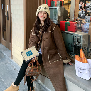 连帽长款 2025冬季 皮毛一体C022 9071 K318 爆款 P220 现货首发