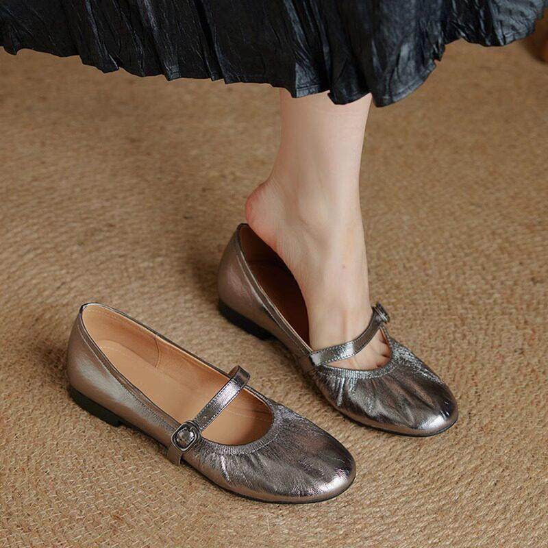 法式舒适~玛丽珍鞋女软底小皮鞋豆豆鞋平底奶奶鞋浅口单鞋1.5cm,女鞋,雨鞋,淘宝优惠券,粉丝福利购,淘宝优惠卷