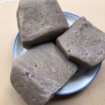 纯手工魔芋豆腐灰菜巴中正宗鲜魔芋现做现发低脂四川老魔芋火锅