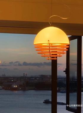 中古日落橙色餐厅吊灯 吧台岛台民宿氛围灯饰各种款式小吊灯系列