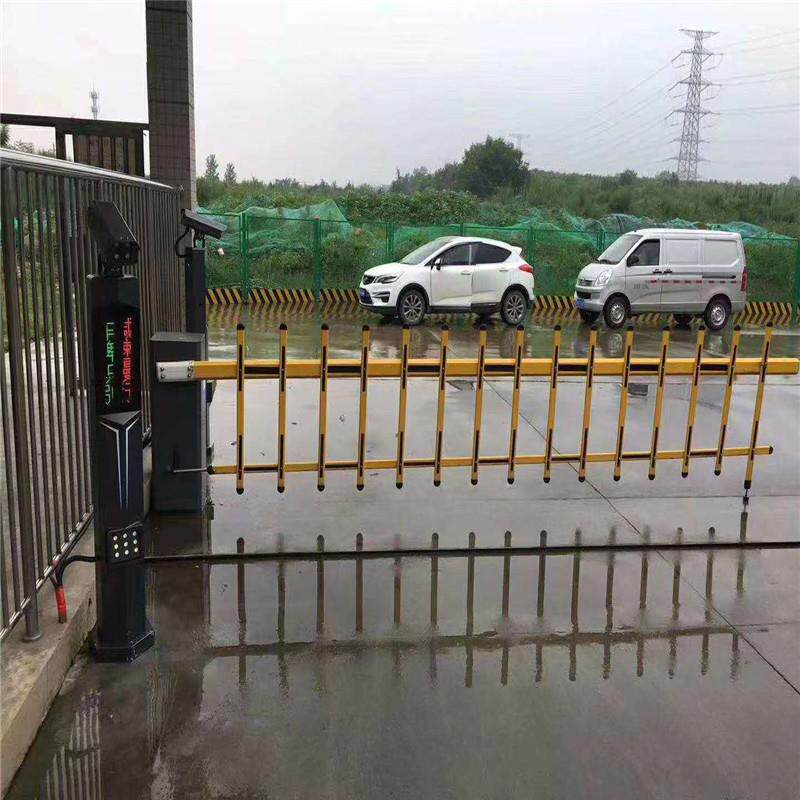 小区大门自动升降杆门禁车位锁感应车牌识别栅栏