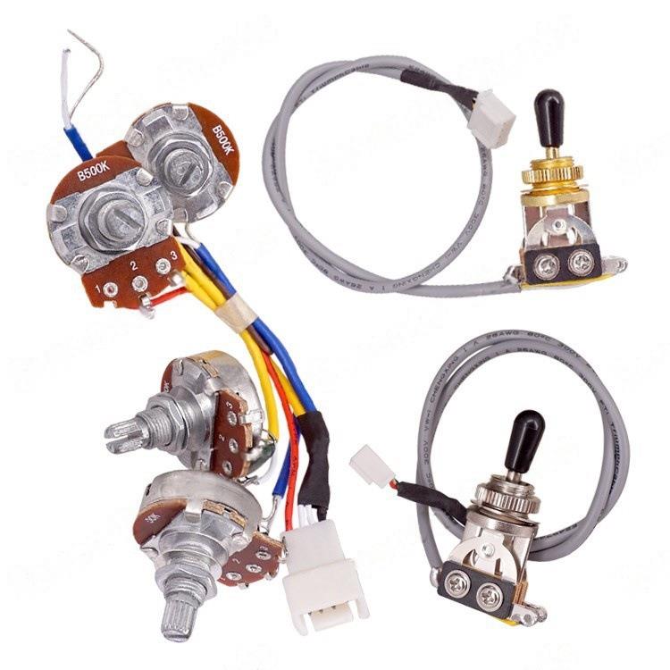 EPI SG电吉他插接式线路总成吉他电子电路套装2音量2音色