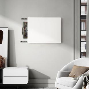 推拉电表箱装饰画薄款哑光纯白强电箱遮挡挂画极薄弱电箱盖板