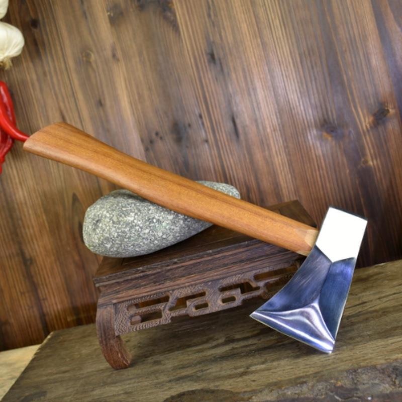 高猛钢木工斧劈柴砍树全钢手工锻打家用户外露营手斧开山大斧