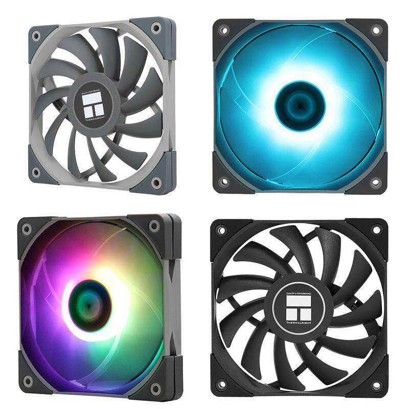 利民 12cm性能级电脑机箱风扇S-FDB轴承 PWM温控静音散热幻彩发光