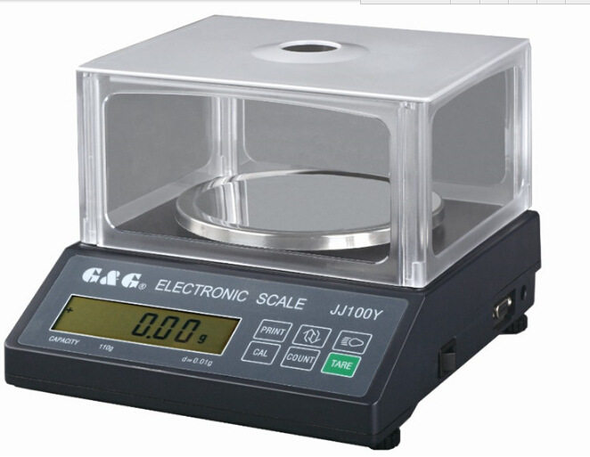 双杰天平 JJ600Y 百分之一天平 600g/0.01g