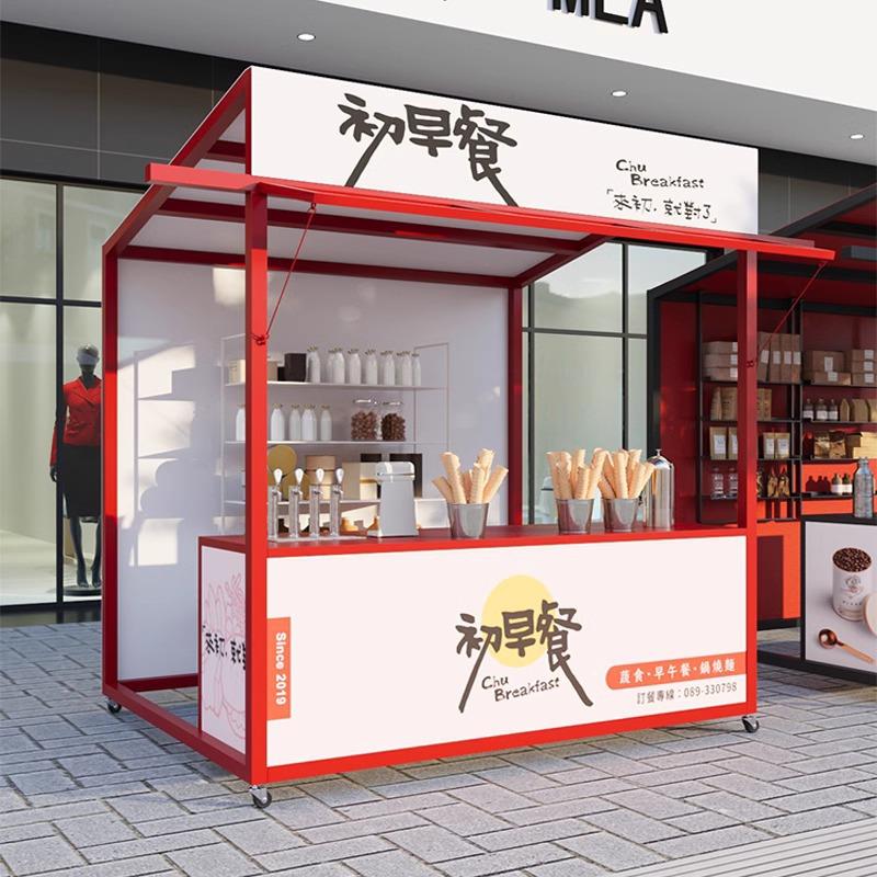 夜市摆摊棚架促销户外集市摊位展示架子创意市集移动商业街摆摊架