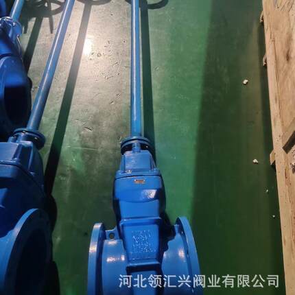 加长杆0.5-6米软密封闸阀Z45X-16Q球墨铸铁三元乙丙密封闸阀