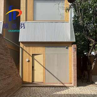 白银灰色铝镁锰合金波纹板836型金属墙面波浪板铝镁锰屋面板