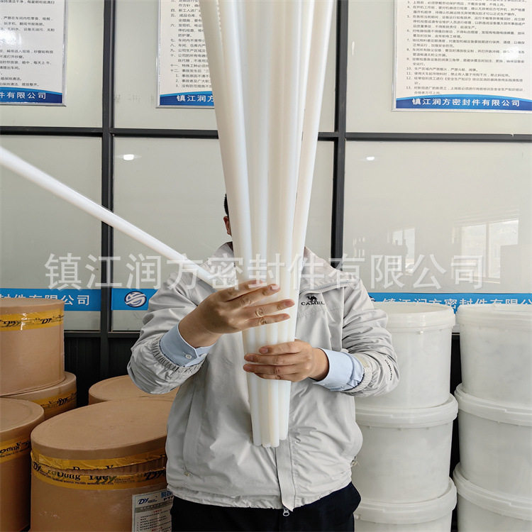 供应白色PFA棒车削加工基础材料PFA板PFA棒PFA管