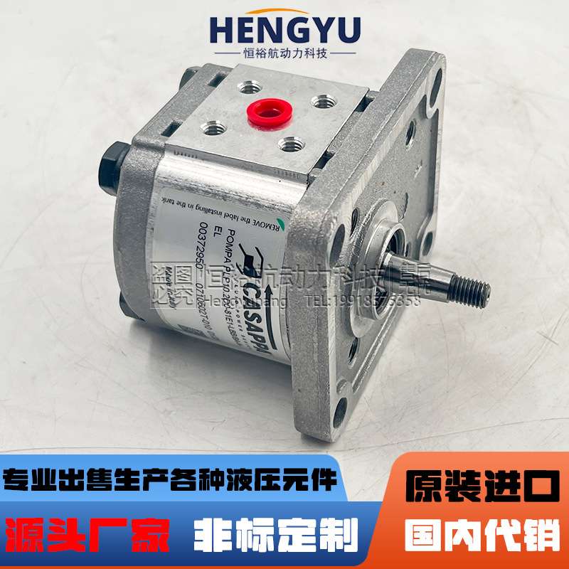 凯斯帕CASAPPA齿轮泵PLP10.5SD-29E7 PLP10.2D0-81E1-LBBBA液压泵