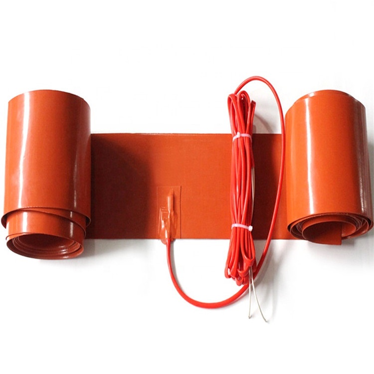 厂家批发硅胶油桶加热带  智能温控硅胶加热器 防冻温控电热带
