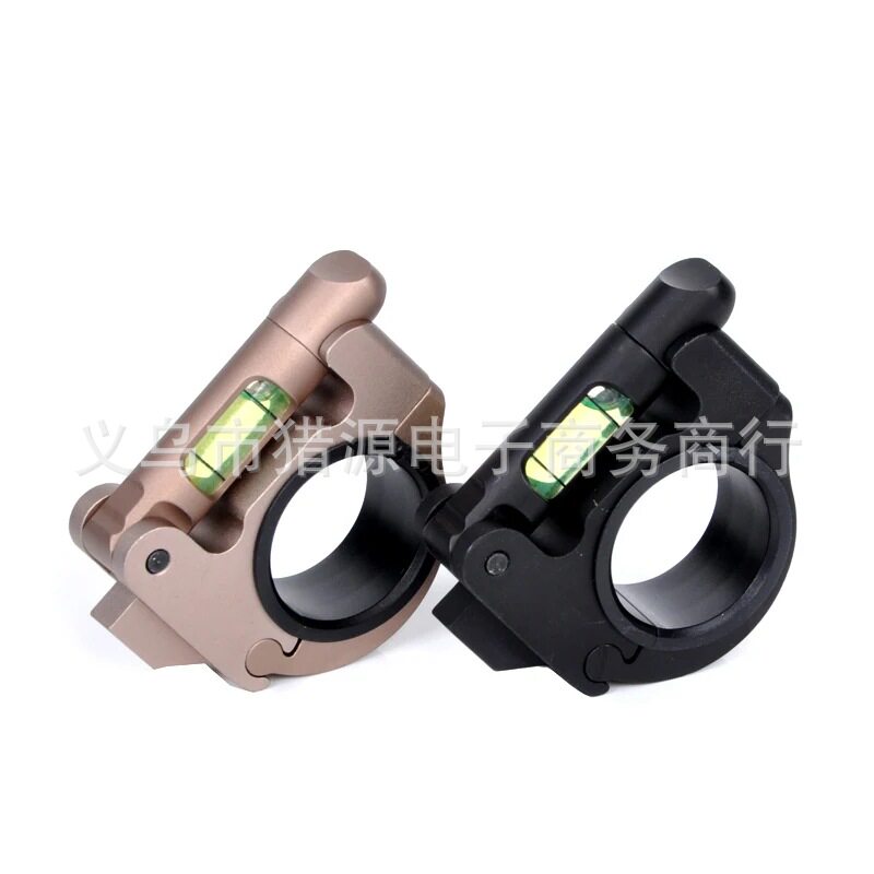 新款25.4mm/30mm通用金属可翻转高档夹具水平仪测仰角读数角度仪