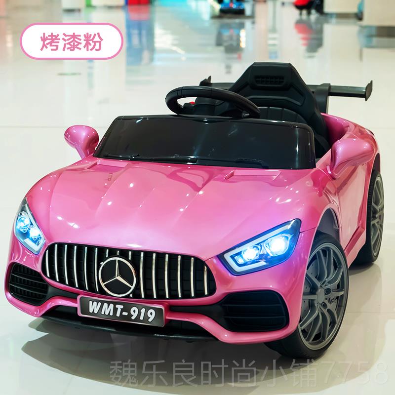 高档汽儿童电动奔四轮四驱车男女小孩带遥车控可坐人玩具车宝宝驰