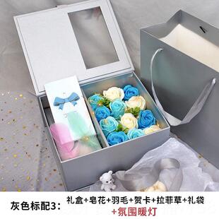 高档放钱装妈现金人币有钱花礼盒送女友花情人节的妈婆婆生日礼民