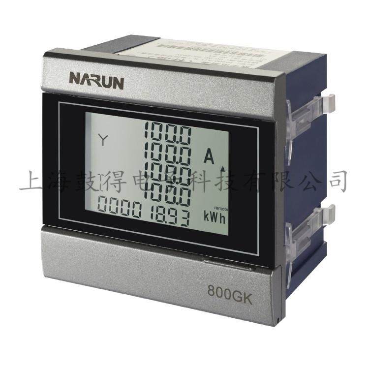 PD800GK-M44/R/2DI上海纳宇三相四线轨道交通全电量电测仪表