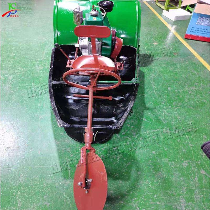 大马力柴油机耕船 农用水陆两栖机耕船 大面积水田自动旋耕机