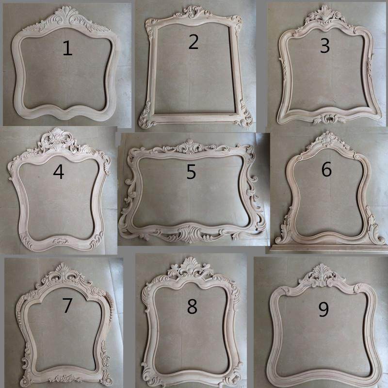 东阳木雕镜框欧式镜框花片 门心贴花木花家具装饰装饰门花小角花