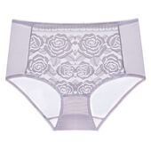 2020春夏新款 女 女胖mm性感收腹三角内裤 蕾丝无痕舒适中腰大码 内裤