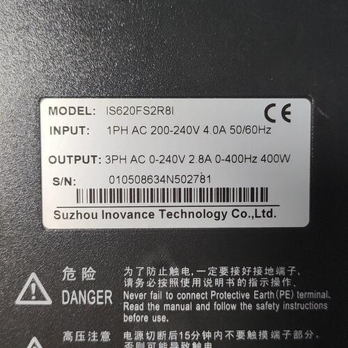 议价伺服驱动器IS620FS2R8IIS620FS5R5IIS620FS1R6I