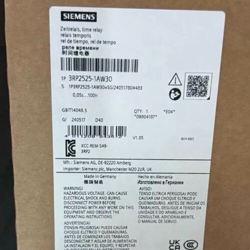议价时间继电器3RP2525-1AW303RP2505-1AW303RP2515-1AW30