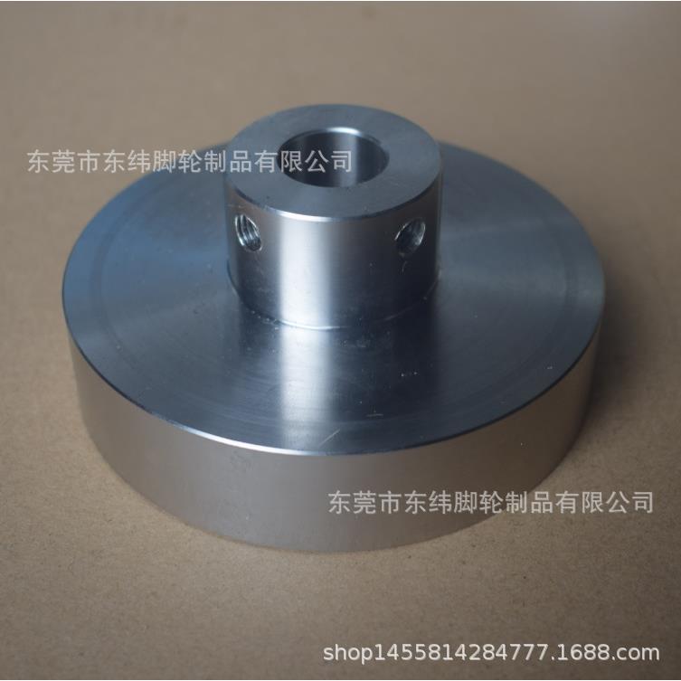 密集架中间轮 H型双边槽轮地轮 轨道滑轮304不锈钢钢轨轮子