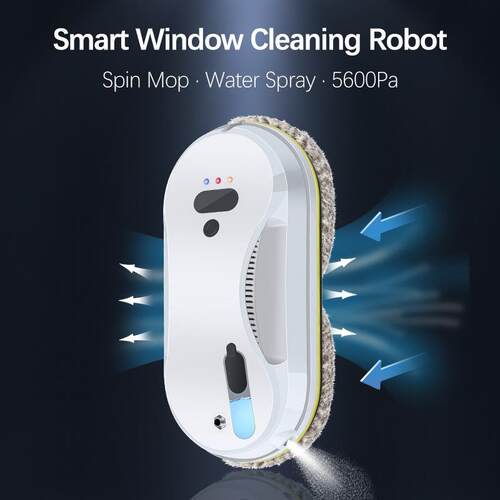 擦窗机器人clean robot全自动喷水家用超薄玻璃擦窗神器