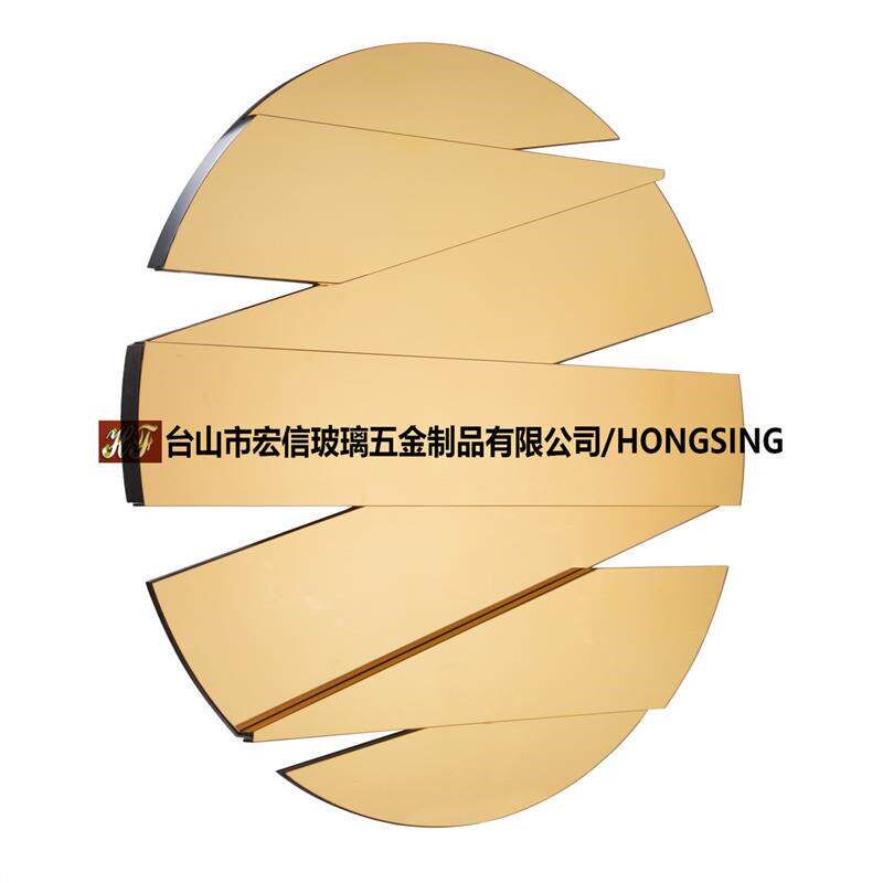 威尼斯壁镜玻璃亚克力镜挂墙镜轻奢G卧室化妆台镜客厅家具出口
