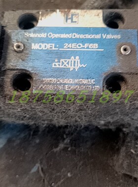 宁波创力液压机械制造有限公司 24EO1-F6B-R电磁阀 MODUEL CL-S8A