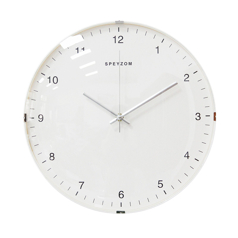 爆款日式静音新品北欧轻奢挂钟家C用创意简约现代时钟大号客厅圆