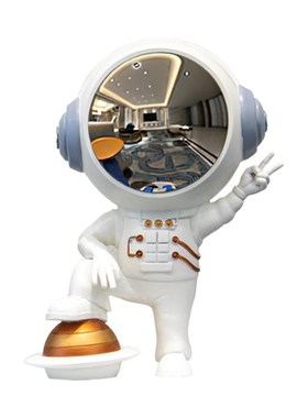 简约现代创意卡通太空宇航员摆件C样板间儿童房客厅玄关桌面装饰