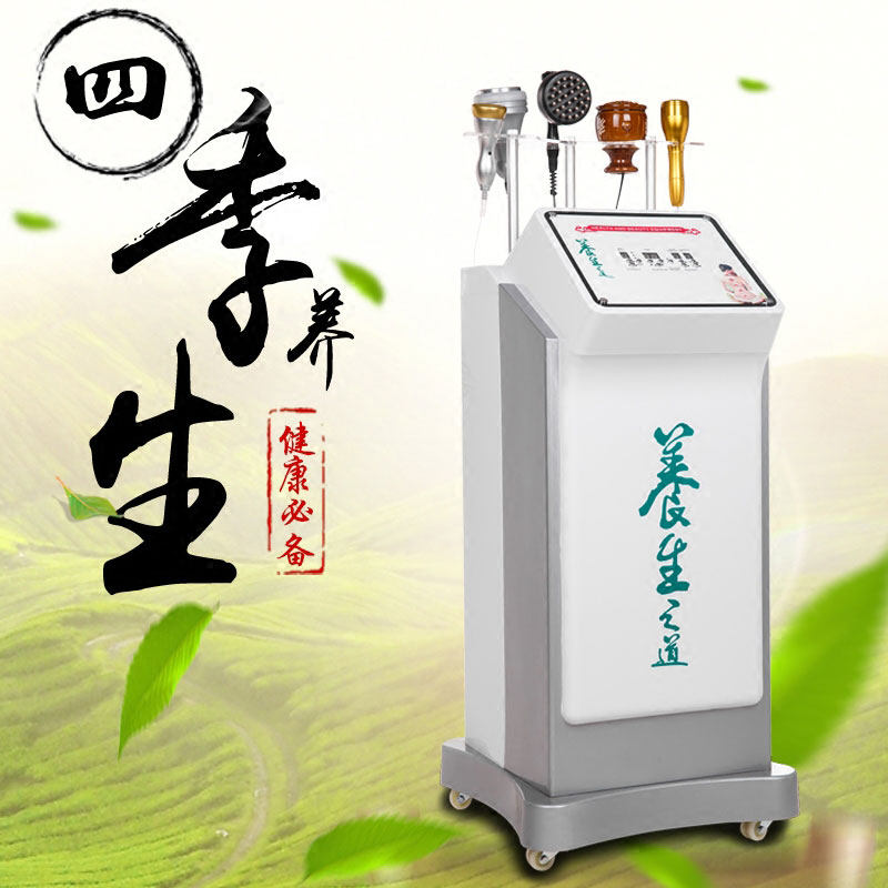 热销美容院身f体DDS平衡养生之道养生机器理疗疏通经络刮痧拔罐排