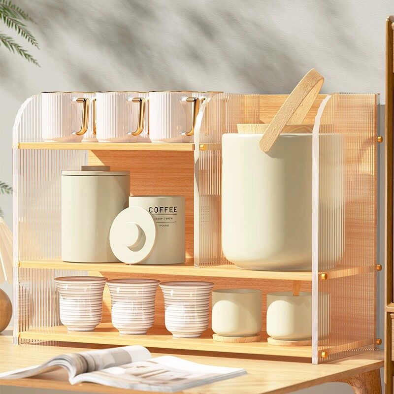 桌面多层杯架收纳展示架