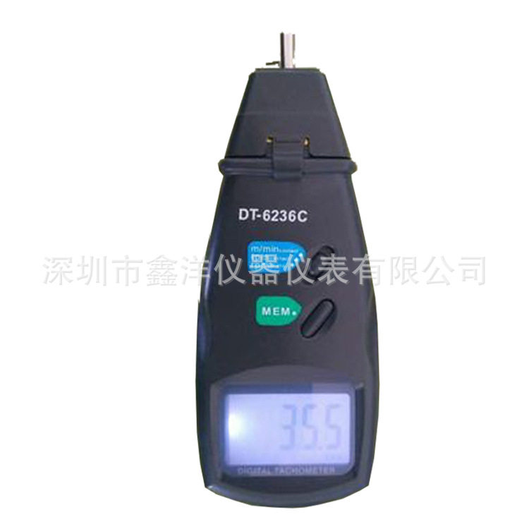 手持光电接触两用转速表DT6236C