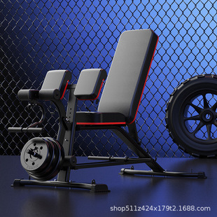 艾踏健身椅子多功能男士 运动仰卧起坐家用健身器材卧推哑铃凳厂家