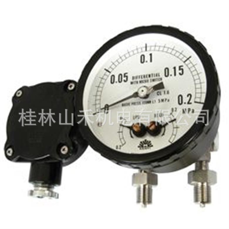 Asahi Gauge旭计器带微动开关电接点差压表Model　789ME