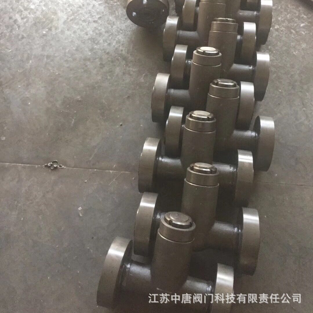 H41Y-250C锻造A105法兰止回阀 自密封式高压止回阀法兰锻造止回阀