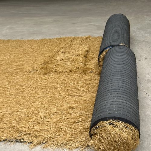 仿真茅草屋顶茅草瓦假稻草凉亭民宿农家乐装饰仿真PE塑料人造地毯