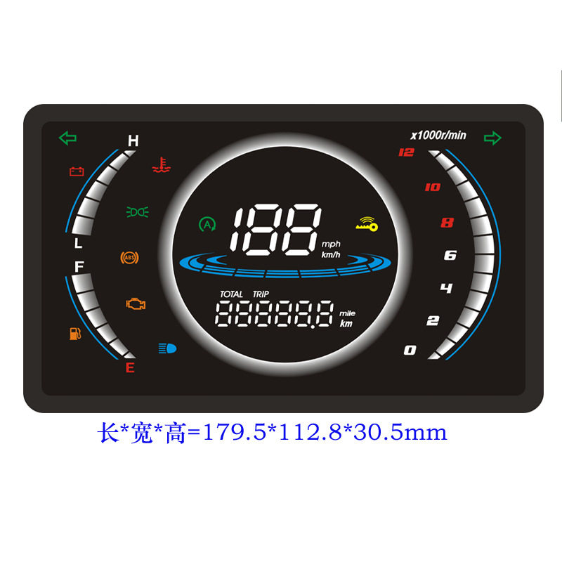 NMAX街车通用水温电子码表
